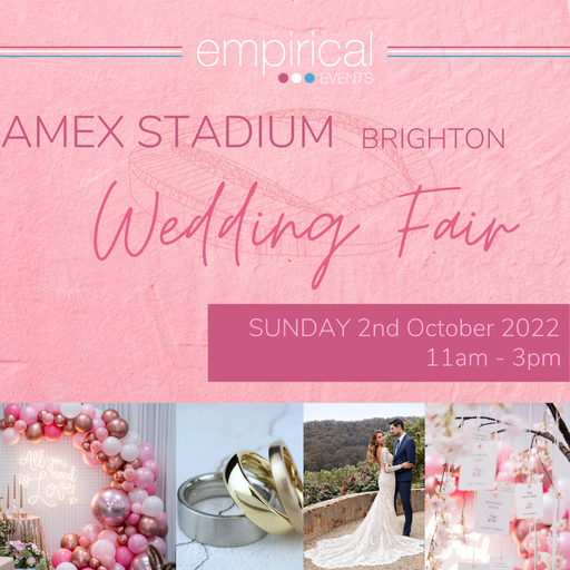 The Amex Stadium Wedding Show 2nd October 2022
