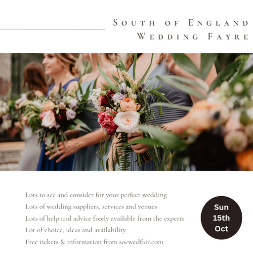 South of England Show Ground Wedding Show 15th October 2023